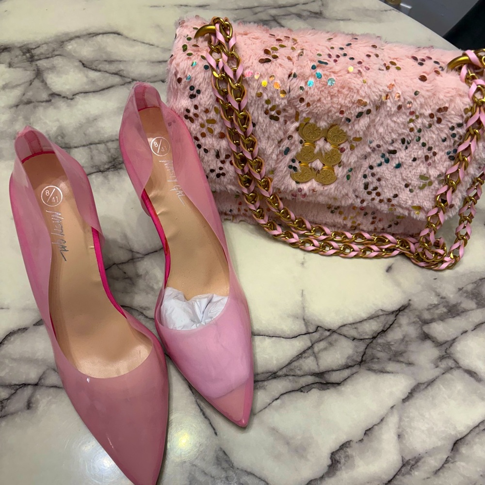 Nasty Gal Pink $$$ Pumps Sz 10 W